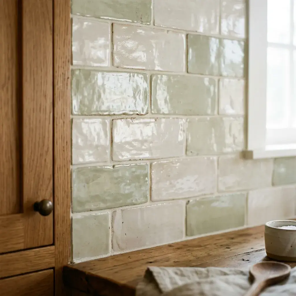 Handmade Subway Tile Backsplash