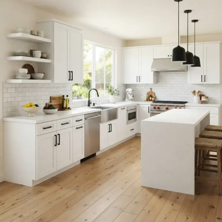 Recently Completed Project – White Cabinets