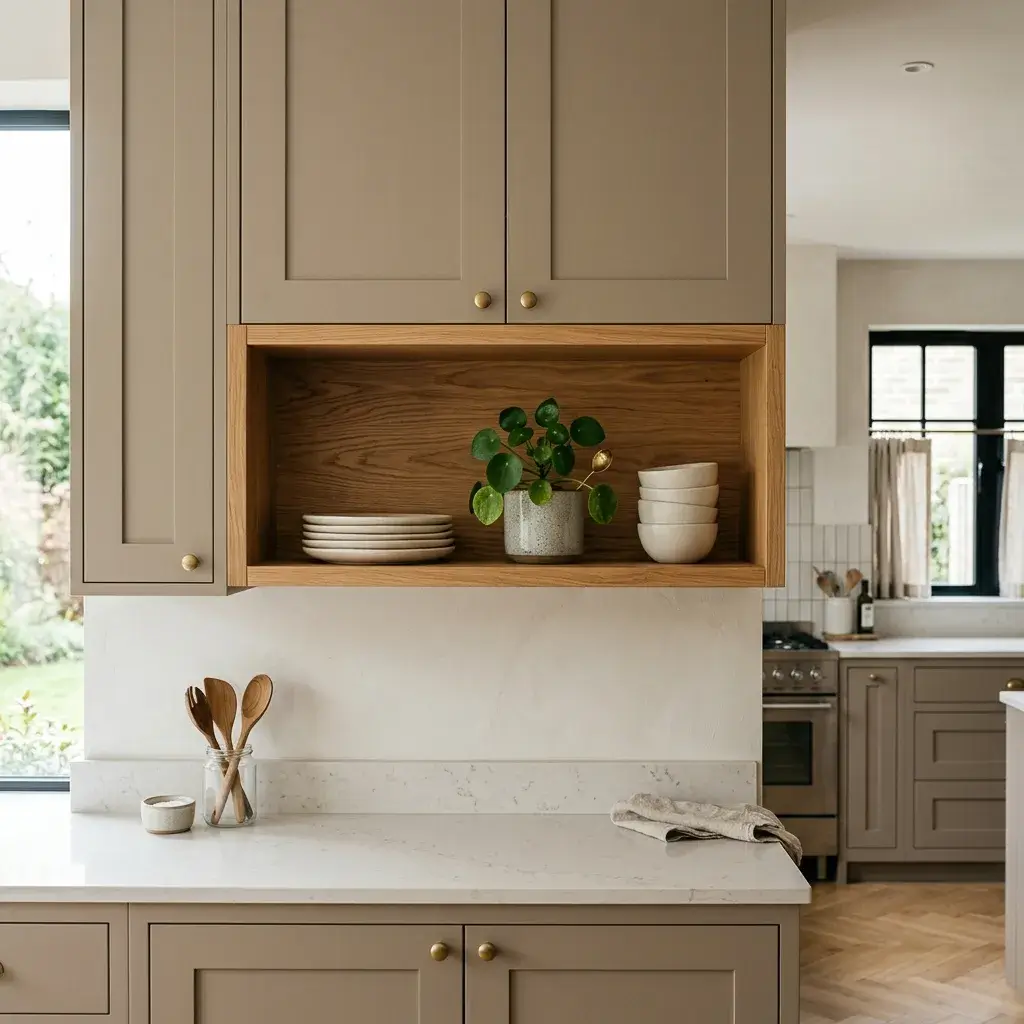 Selective Open Shelving