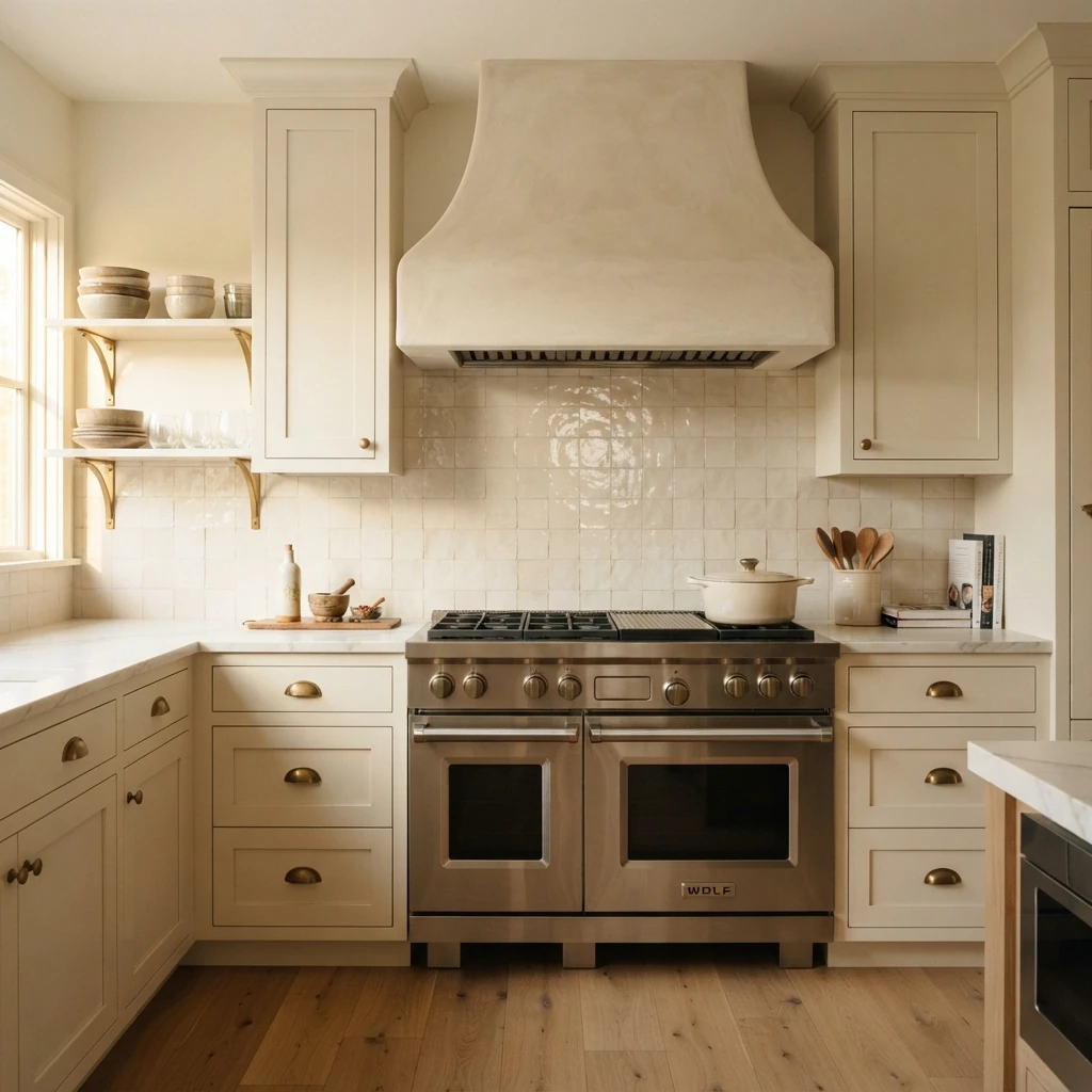 cupertino kitchen remodeling range wall plaster hood